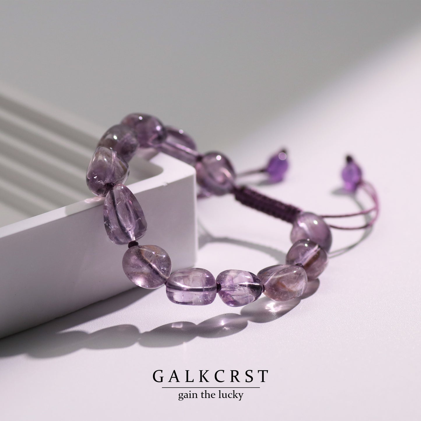 Amethyst Random Shape Bracelet