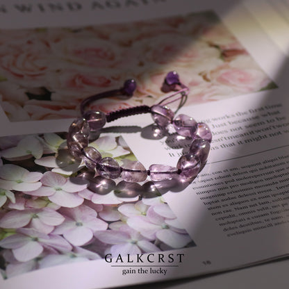 Amethyst Random Shape Bracelet