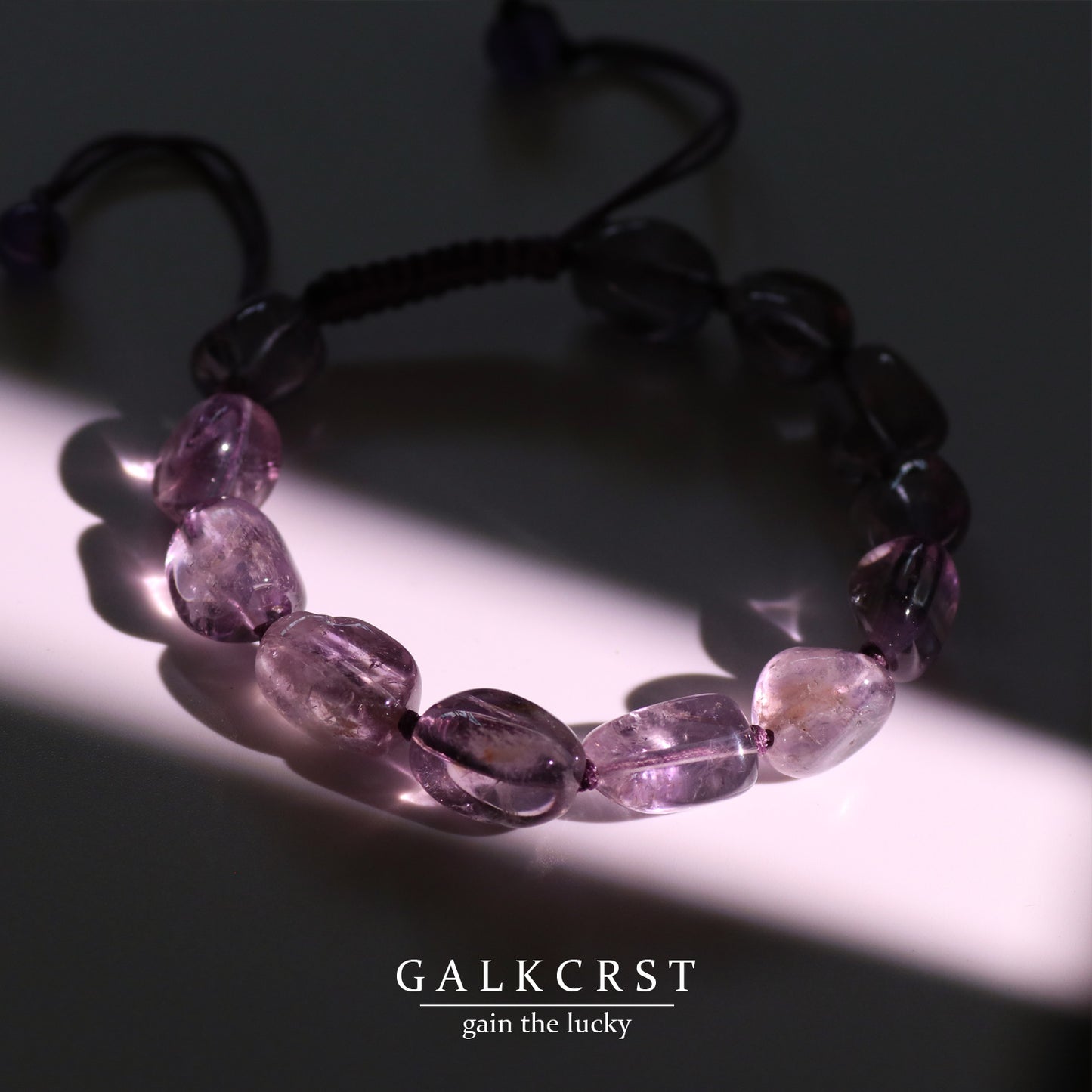 Amethyst Random Shape Bracelet