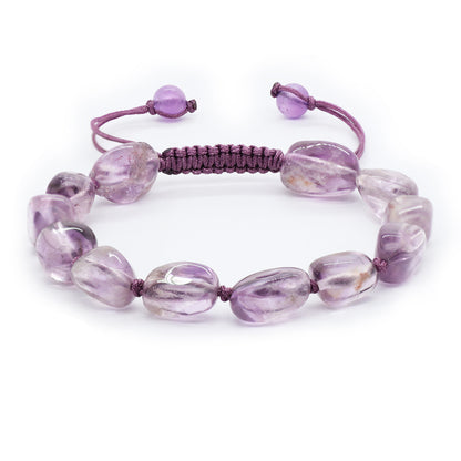 Amethyst Random Shape Bracelet